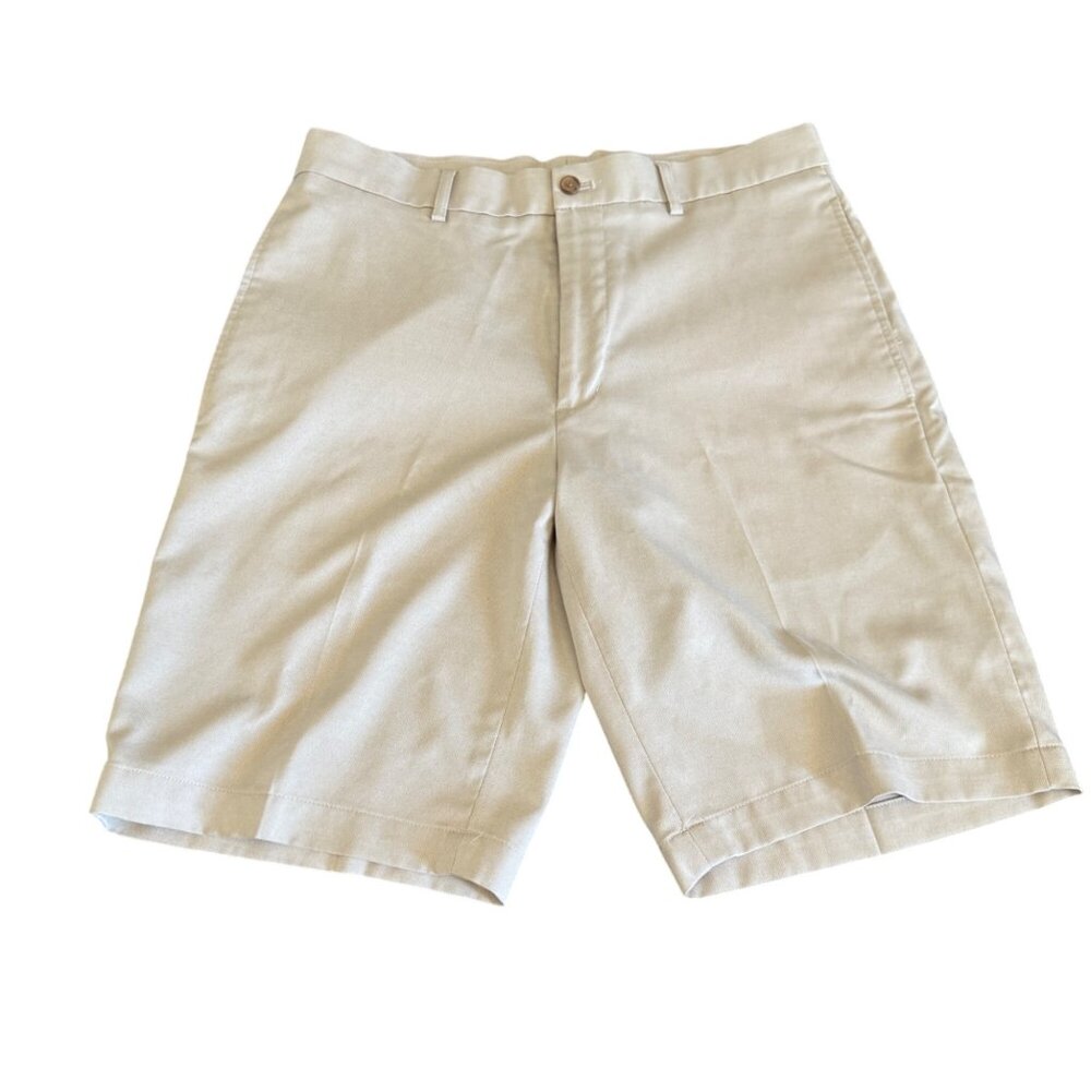 Walter Hagen Essentials Men's Tan Golf Shorts, Size 32